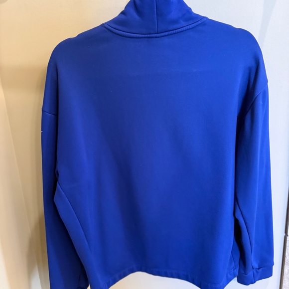 Womens Nike M Athletic Running Turtleneck Fleece Top - Picture 3 of 5